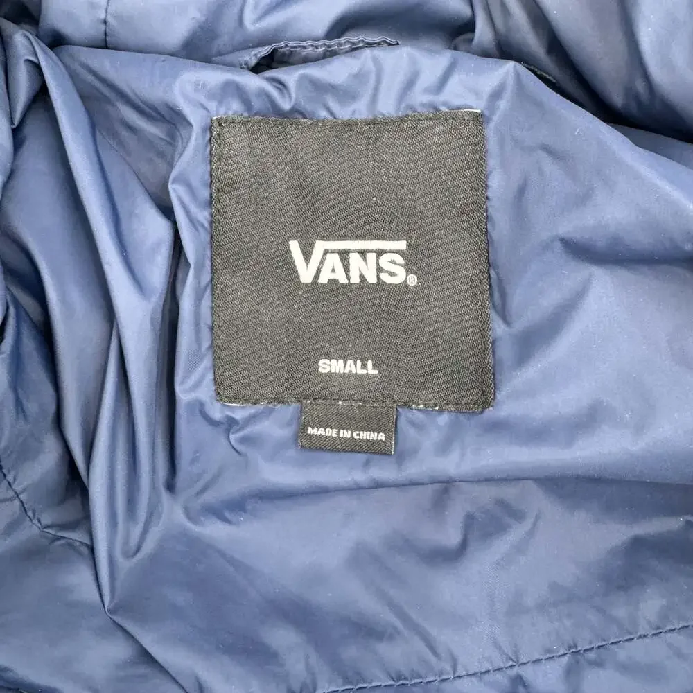 Mens VANS Woodcrest Jacket Blue Size Small